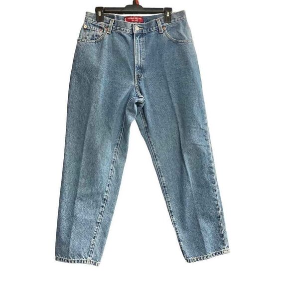 LEVI STRAUSS VINTAGE Classic Relaxed 550 Jeans Inseam  27” Blue - Picture 1 of 12